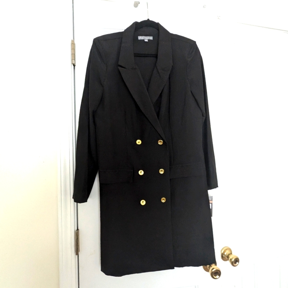 Double Breasted Blazer LBD
